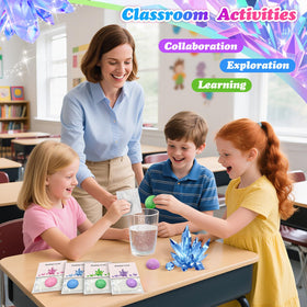 Tymokcall classroom project crystal observation supports learning.