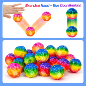 Tymokcall non-toxic foam ball showing soft, safe texture for kids