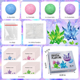 Tymokcall parent-child activity crystal growing for family bonding.