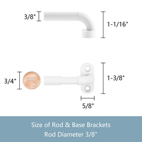 TYRON all-metal sash rod with durable materials and clean finish.