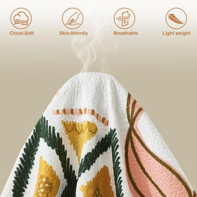 Tyrot all-season quilt offering versatile warmth without heaviness.
