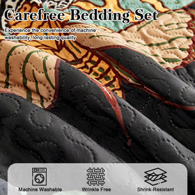 Tyrot soft microfiber comfort quilt feels breathable and cozy night after night.