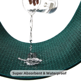 TYUU easy clean design keeps rug looking new and reduces shedding