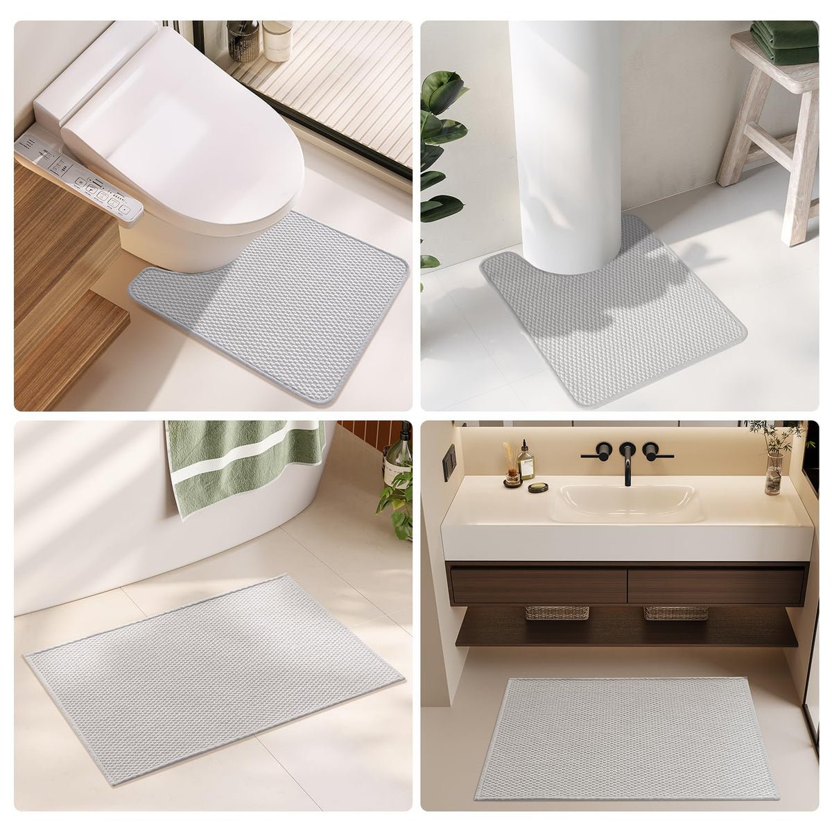 TYUU bathroom runner suitable for narrow spaces in bathrooms and hallways