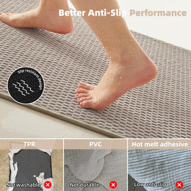 TYUU low-pile woven rug adds subtle luxury underfoot