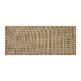 TYUU farmhouse khaki bath mat blending rustic decor
