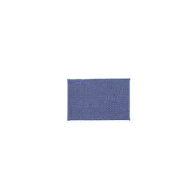 TYUU machine washable denim blue bath rug for easy care