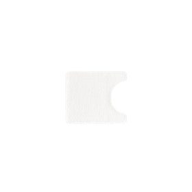 TYUU toilet rug U-shape white adds soft, quick-dry comfort daily
