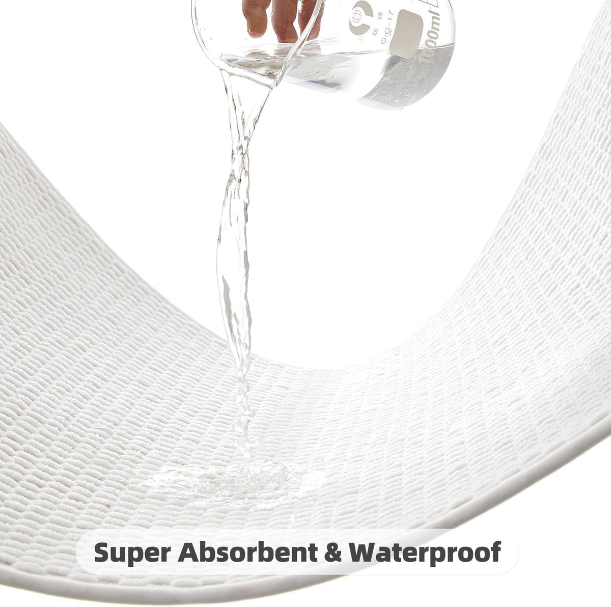 TYUU toilet rug U-shape 20x24 fits in front of sinks