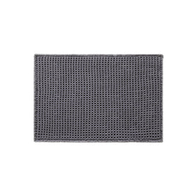 TYUU waffle bath mat complements home decor in a farmhouse or boho setup