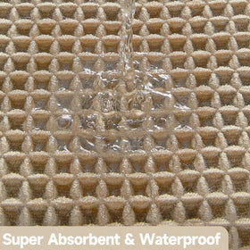 TYUU quick-dry feature helps keep floors dry after showers