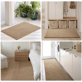 TYUU waffle bath mat suits tub and shower entrances for quick stepping