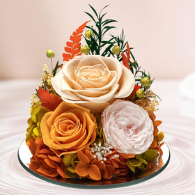 Tyvouflo handcrafted preserved roses deliver unique artistry.