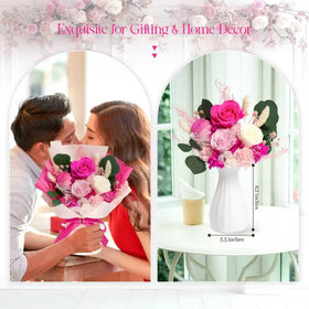 Tyvouflo secure packaging protects the bouquet during delivery.