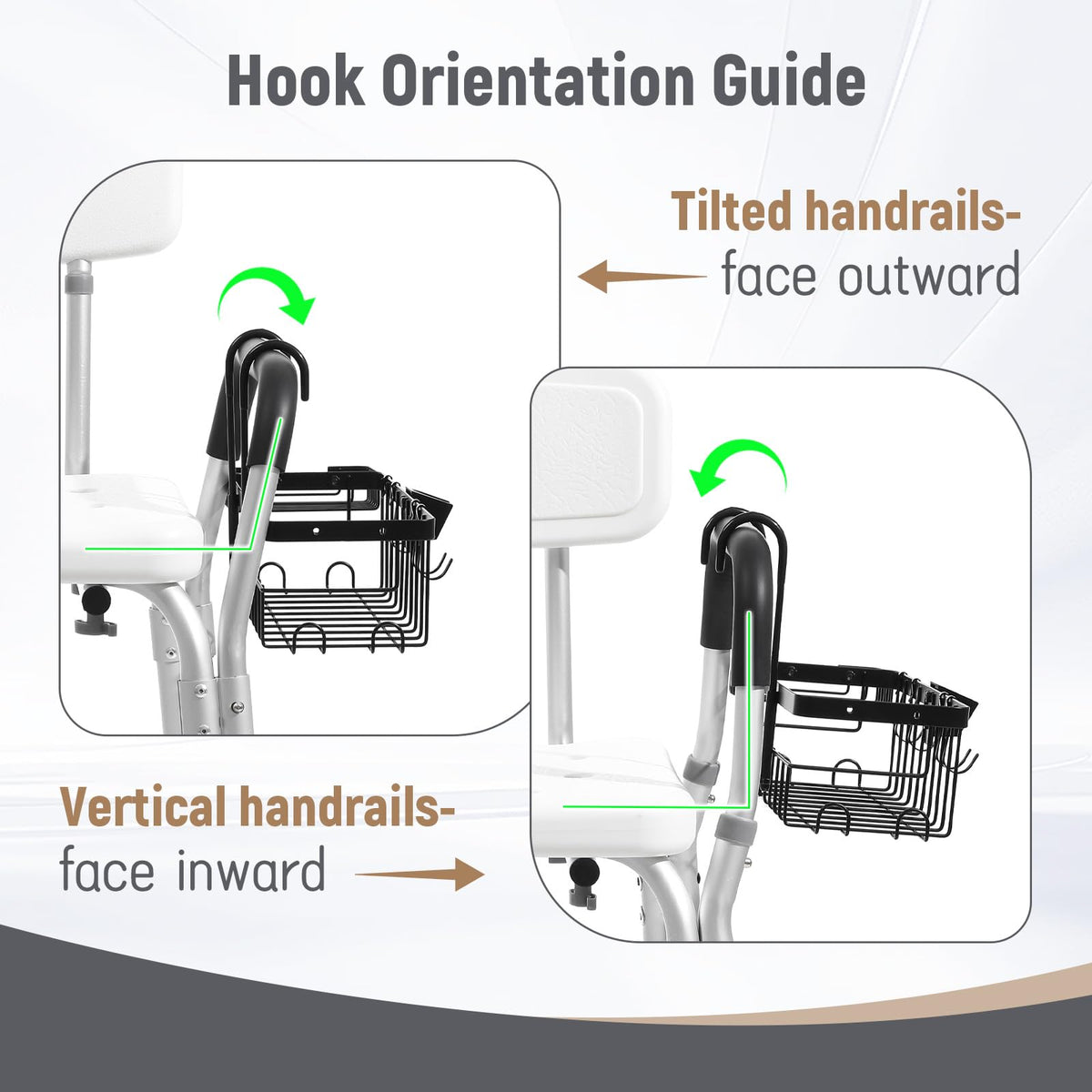 TYYIHUA installation guide image shows secure mounting on different handles.