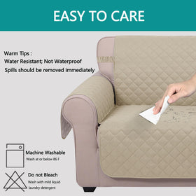 U-NICE HOME machine-washable cover simplifies cleaning after pets.