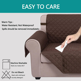 Machine-washable U-NICE HOME cover makes cleaning easy after pets.