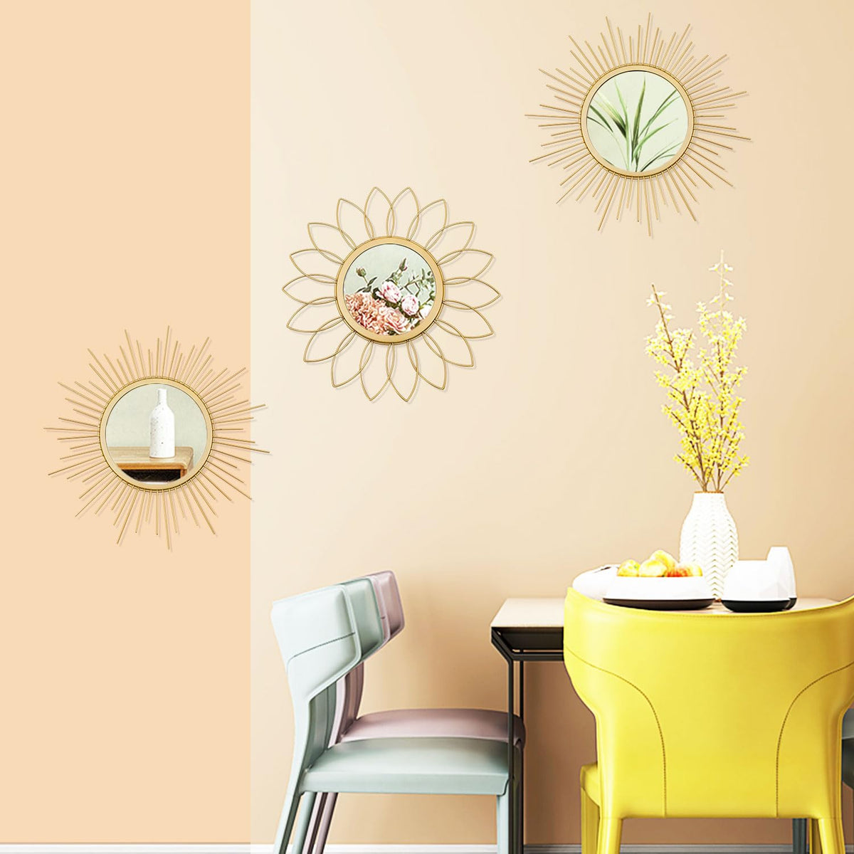 Uaussi gold finish suits modern and classic interiors in entryways