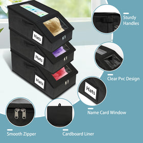 Uawsyut all-in-one storage solution keeps gloves, scarves, and more organized.
