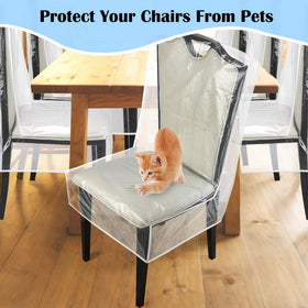 Uawsyut chair cover dimensions 21x18 inches fit for most chairs.