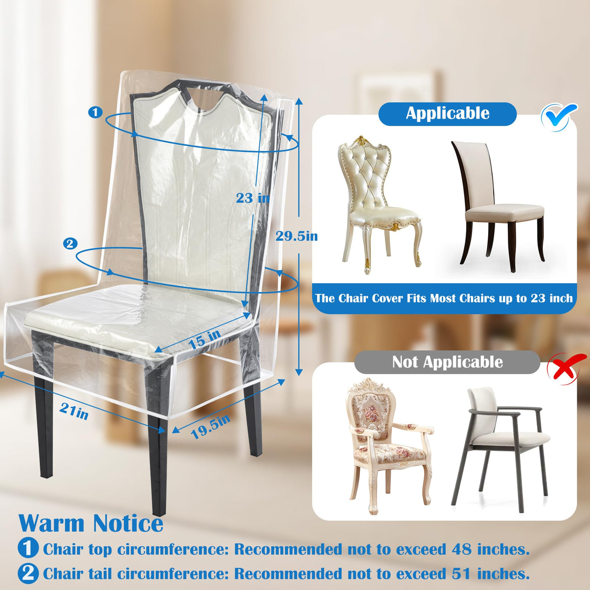 Uawsyut waterproof chair protectors ideal for meal spills and daily family use.