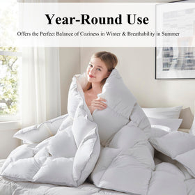 All season warmth design balancing winter coziness with summer breathability