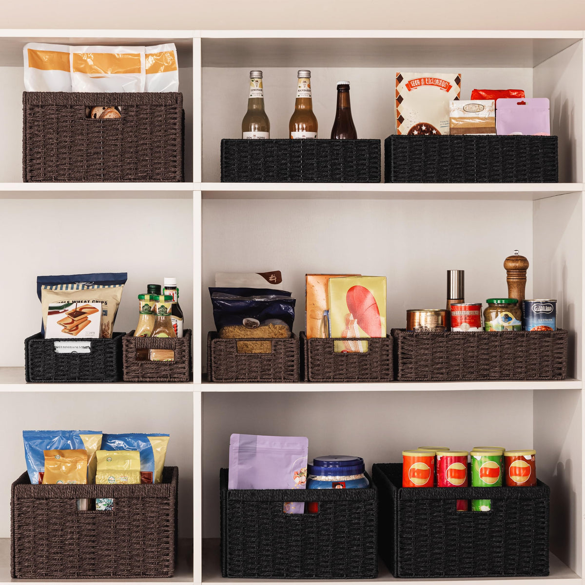 UBBCARE wicker basket is easy to assemble after arrival.