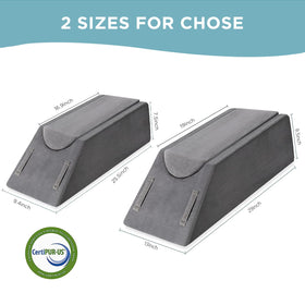 UBBCare leg pillow bolster allows adjustable foot and knee rest for optimal posture