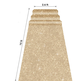 UBCGOTT Event carpet works indoors or outdoors for versatile celebrations.