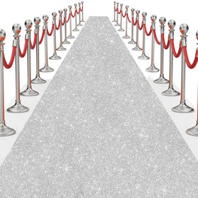 UBCGOTT glitter carpet runner 30ft creates a grand entrance for events