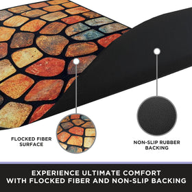ubdyo Weatherproof door mat waterproof and durable for all-weather use