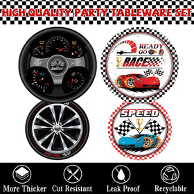 UBGKCJSJ 7-inch dessert plates for themed treats.
