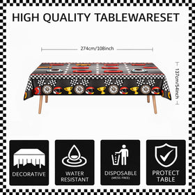 UBGKCJSJ racing stickers to customize favors and decor.