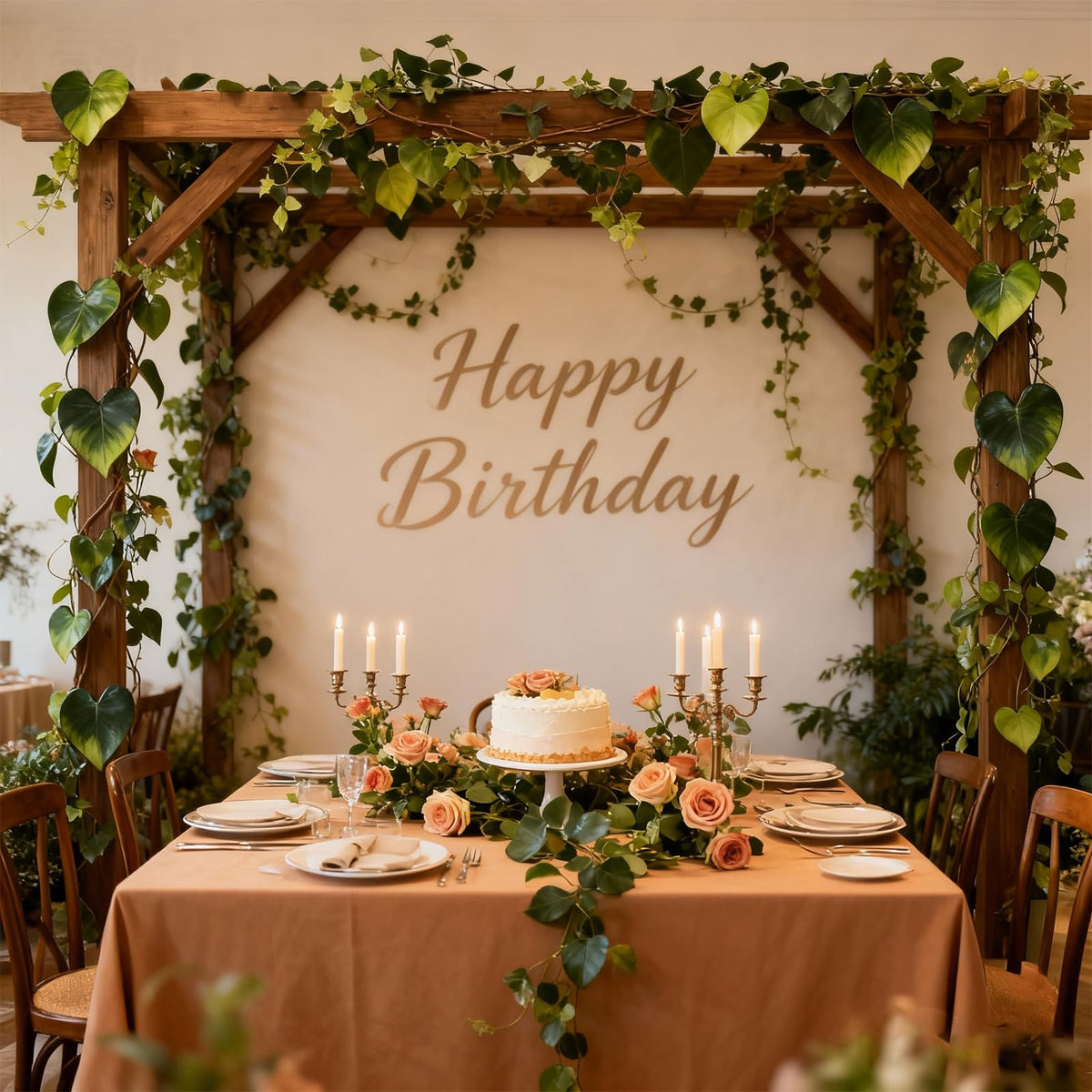 ucky indoor-outdoor ivy decor showcased in versatile spaces