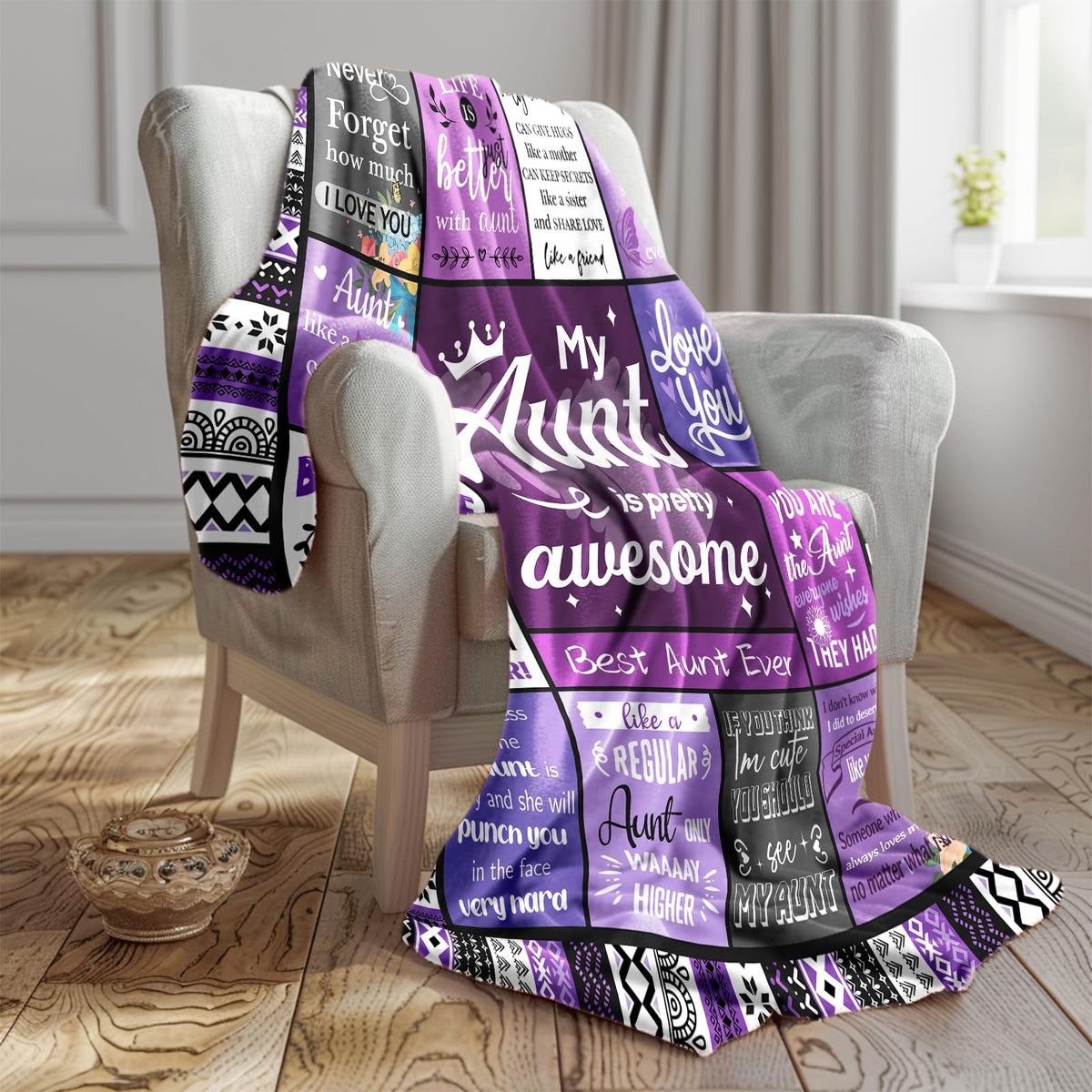 Ueedklaayy colorfast flannel blanket resists fading after washes.