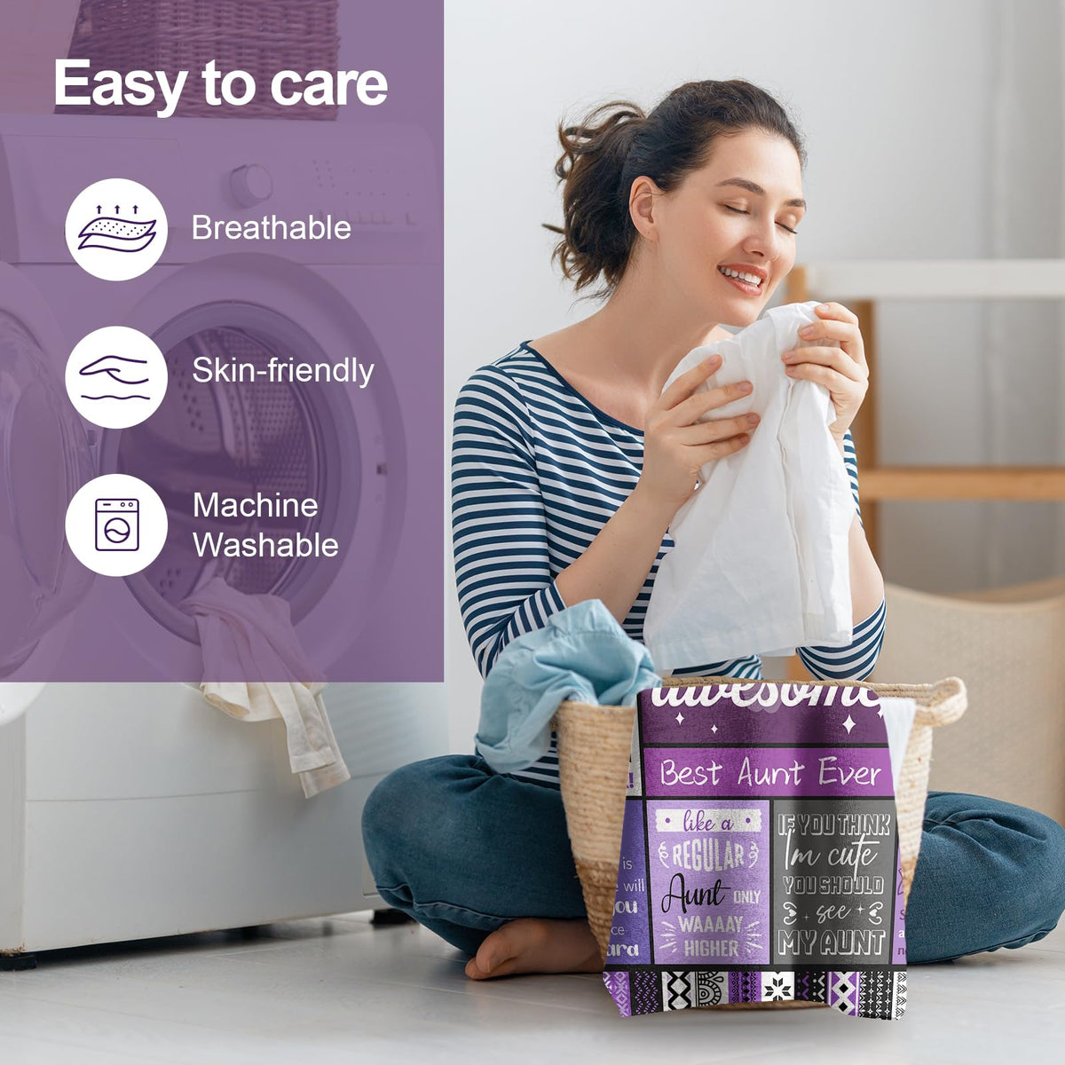 Ueedklaayy year-round indoor outdoor blanket for versatile use.