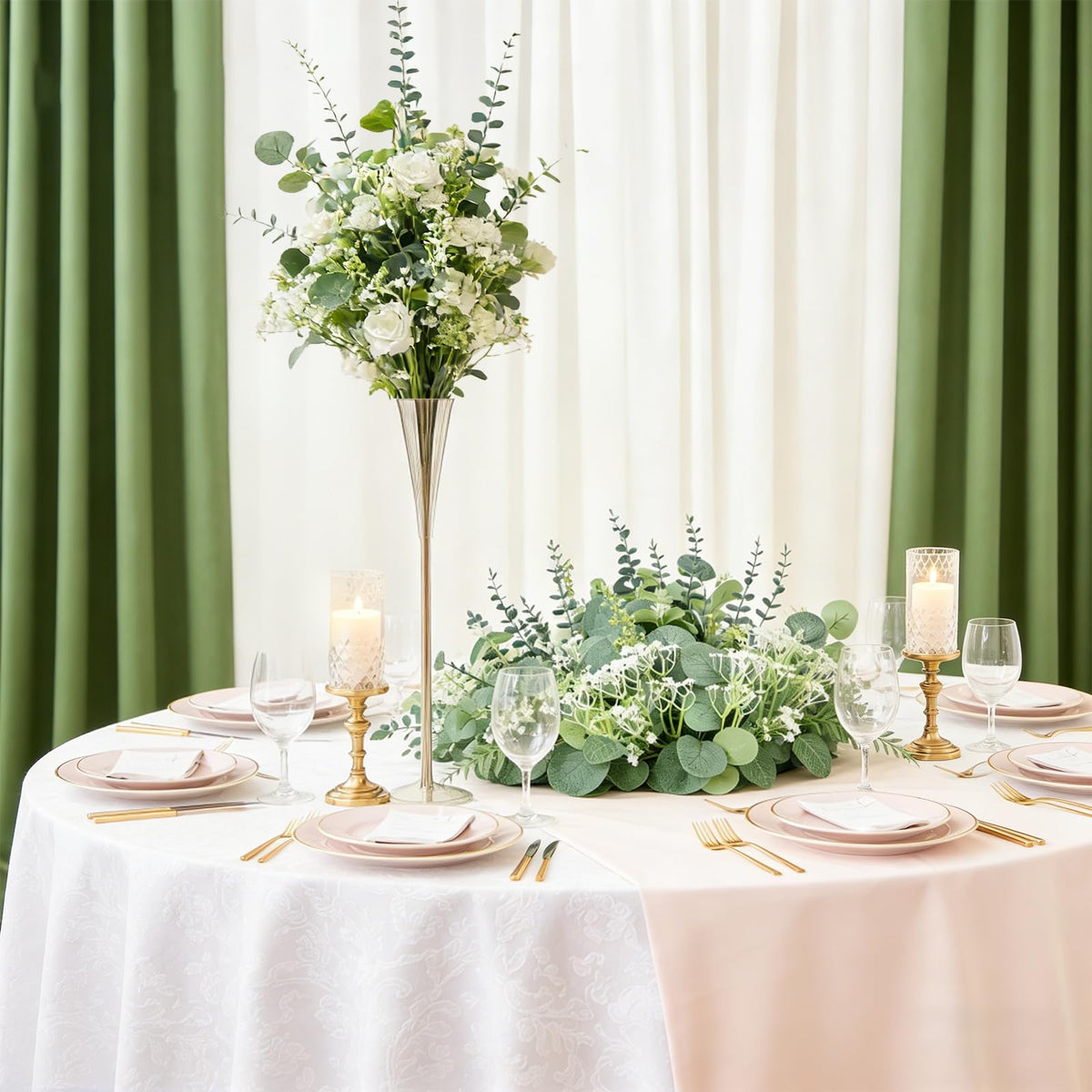 uehdydh mixed greenery set creates cohesive DIY bouquets and event decor