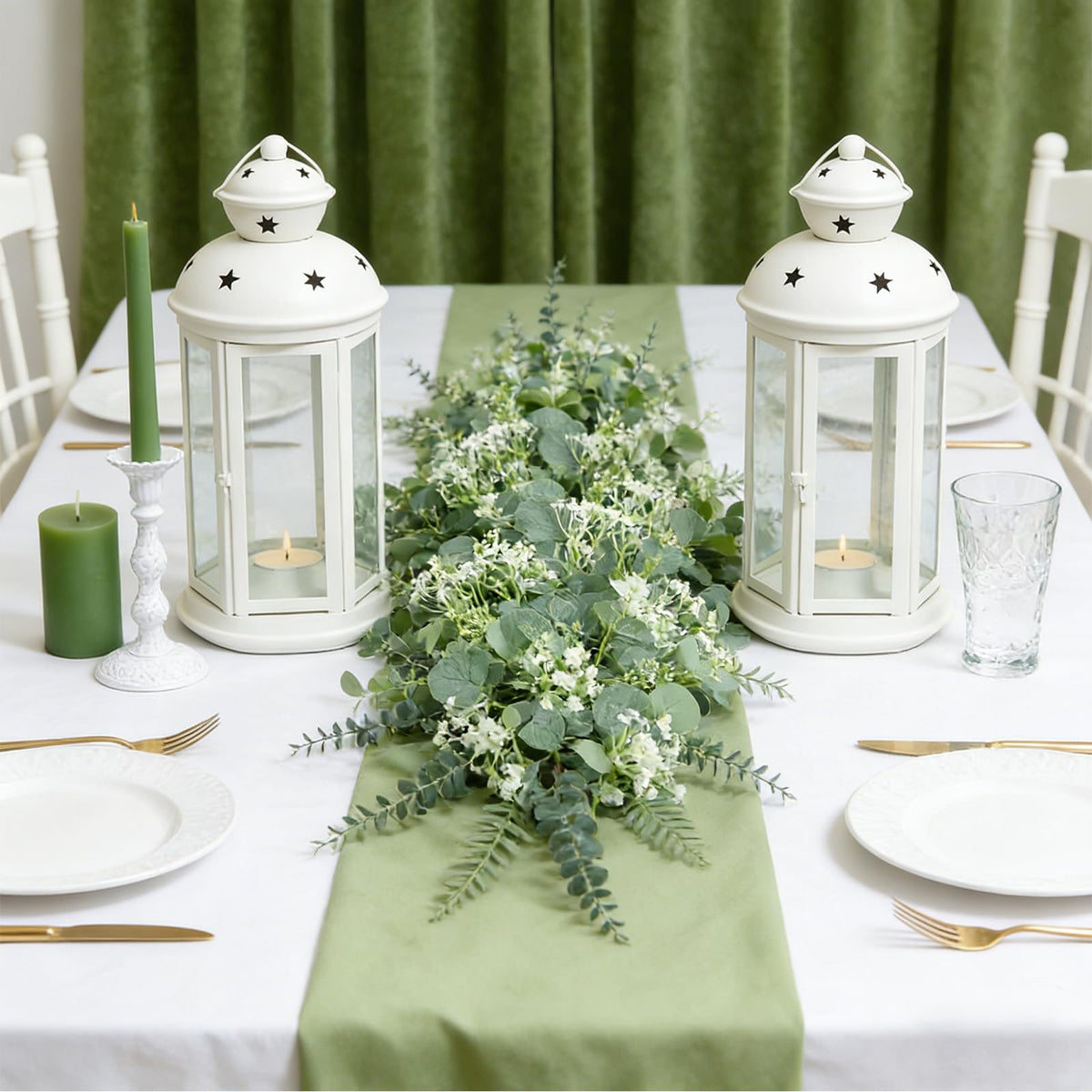 uehdydh round leaf eucalyptus stems offer versatile height for layered arrangements