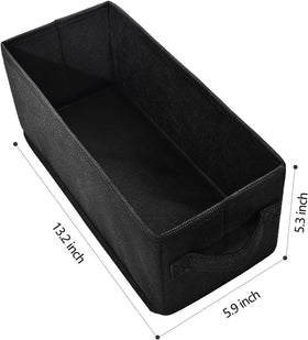 UENTIP CD storage boxes material closeup shows durable moisture-proof fabric.