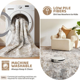 UERMEI entryway pet-safe rug keeps dirt at bay in high-traffic zones