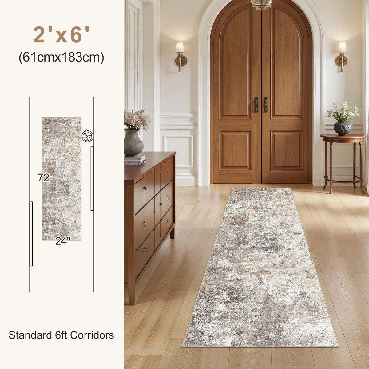 UERMEI foldable area rug ships folded and flattens quickly for quick setup