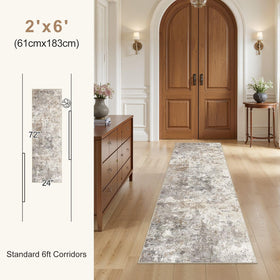 UERMEI foldable area rug ships folded and flattens quickly for quick setup