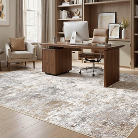 UERMEI lightweight-care rug simplifies quick cleaning and maintenance