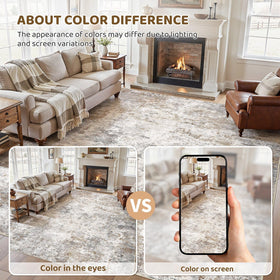 UERMEI rug non-slip backing keeps mats stable.
