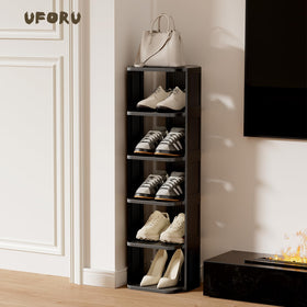 UFORU fits neatly in a closet or entryway for tidy footwear.