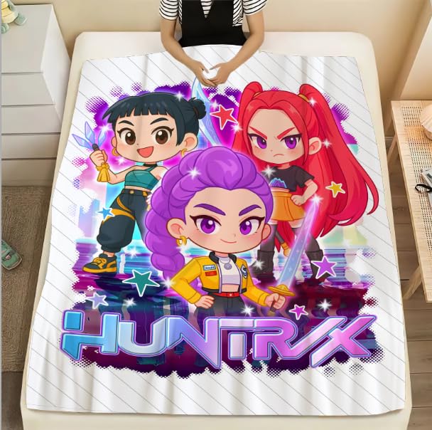 Care guidelines for the Ugecl K Pop D.e.mon Hunters blanket.