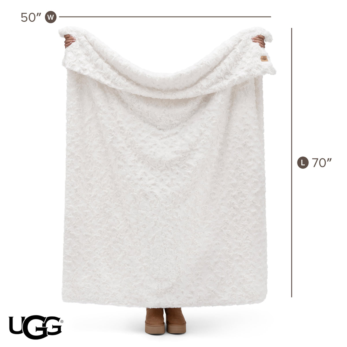 UGG Adalee sculpted faux fur texture for relaxed evenings