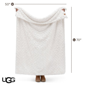 UGG Adalee sculpted faux fur texture for relaxed evenings