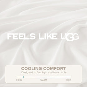 UGG Hedi wrinkle-resistant bedding maintains a neat look