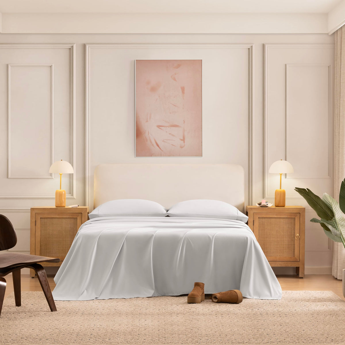 UGG Hedi queen fitted sheet 60x80 with 16-inch pockets for secure fit